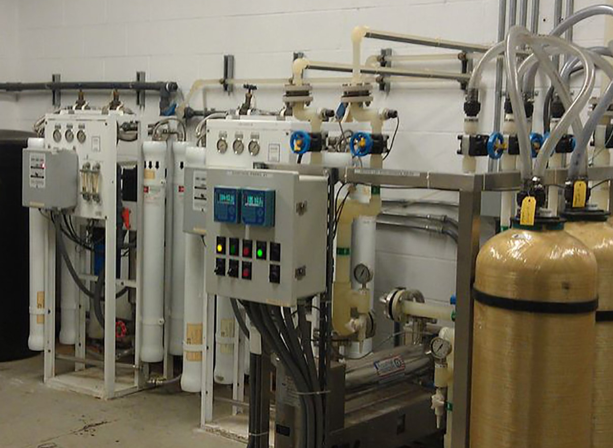 DI Water Skid and Process Water Installation